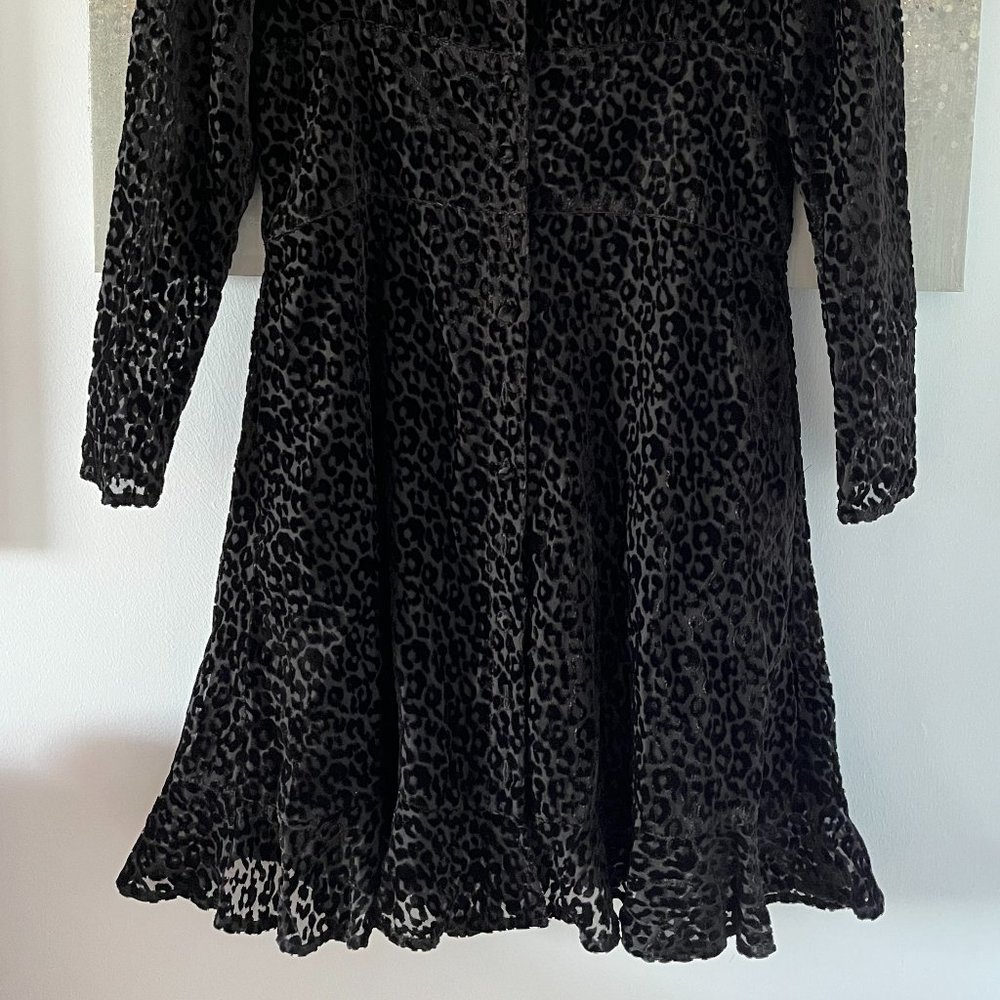 The Kooples Flock Leo Leopard Print Dress (NWT) - Picture 6 of 16